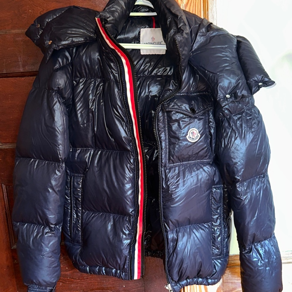 Moncler Kids Black Puffer Coat